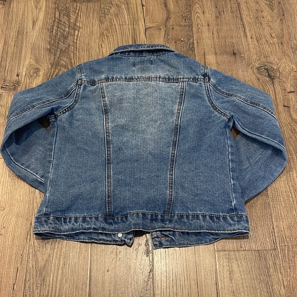EUC Girls’ Tommy Bahama Jean Denim Distressed Jacket - 12 - Picture 3 of 3